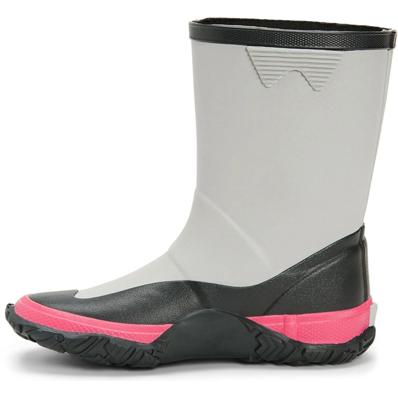 Muck Boots Forager Kid's Grey Rubber Unisex Childrens Wellingtons