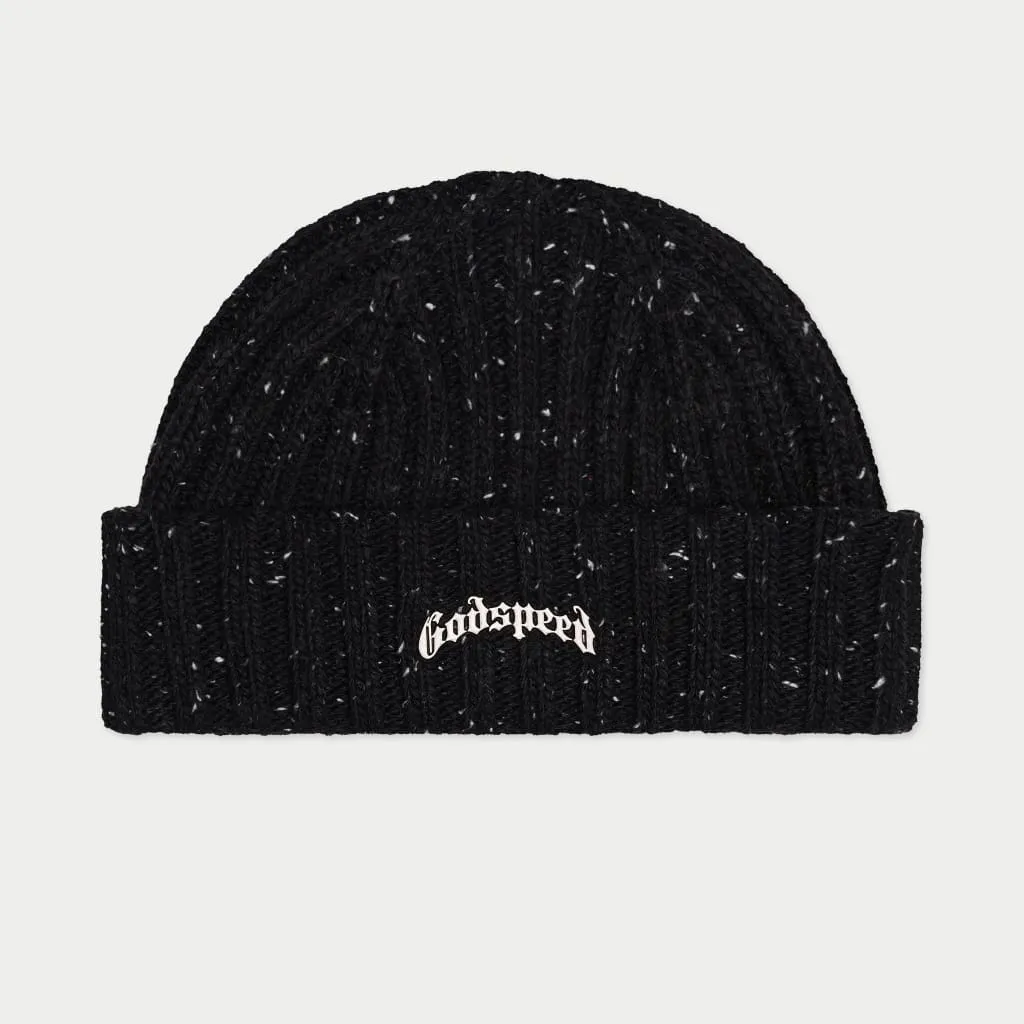 OG Logo Emblem Beanie (Black/Oreo) - GOGLEBOREO
