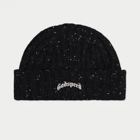 OG Logo Emblem Beanie (Black/Oreo) - GOGLEBOREO