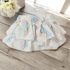 Pastel Blue & Pink Floral Bloomers