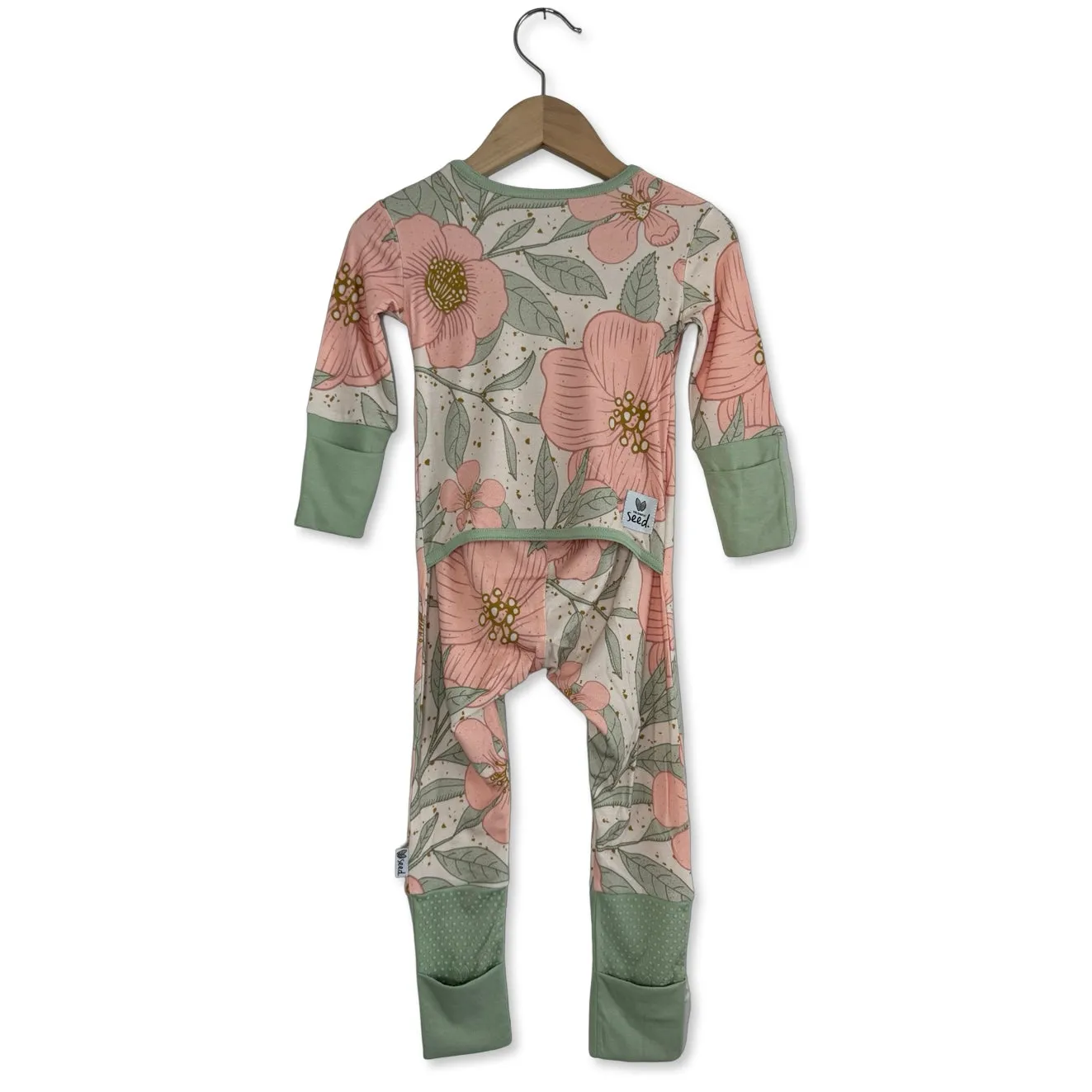 Petal Me Pink Mini Ribbed Day to Night Romper