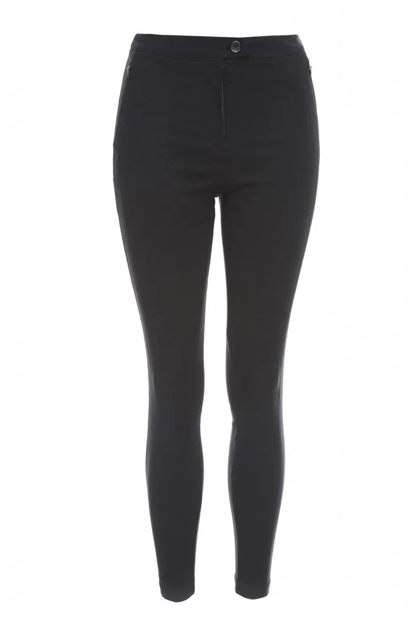 Plain Black Trousers