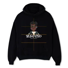 POSSE M H A Black Oversized Hoodie.
