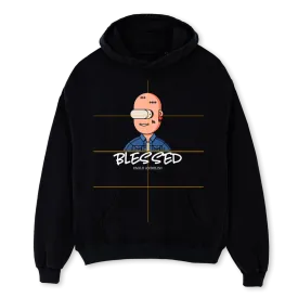 POSSE M H D Black Oversized Hoodie.