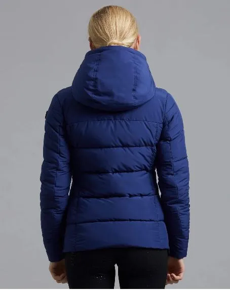 Premier Equine Casella Ladies Quilted Jacket (Navy)