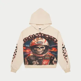 Racer Goldie Hoodie (Bone) - GRCRGOLHDDBNE