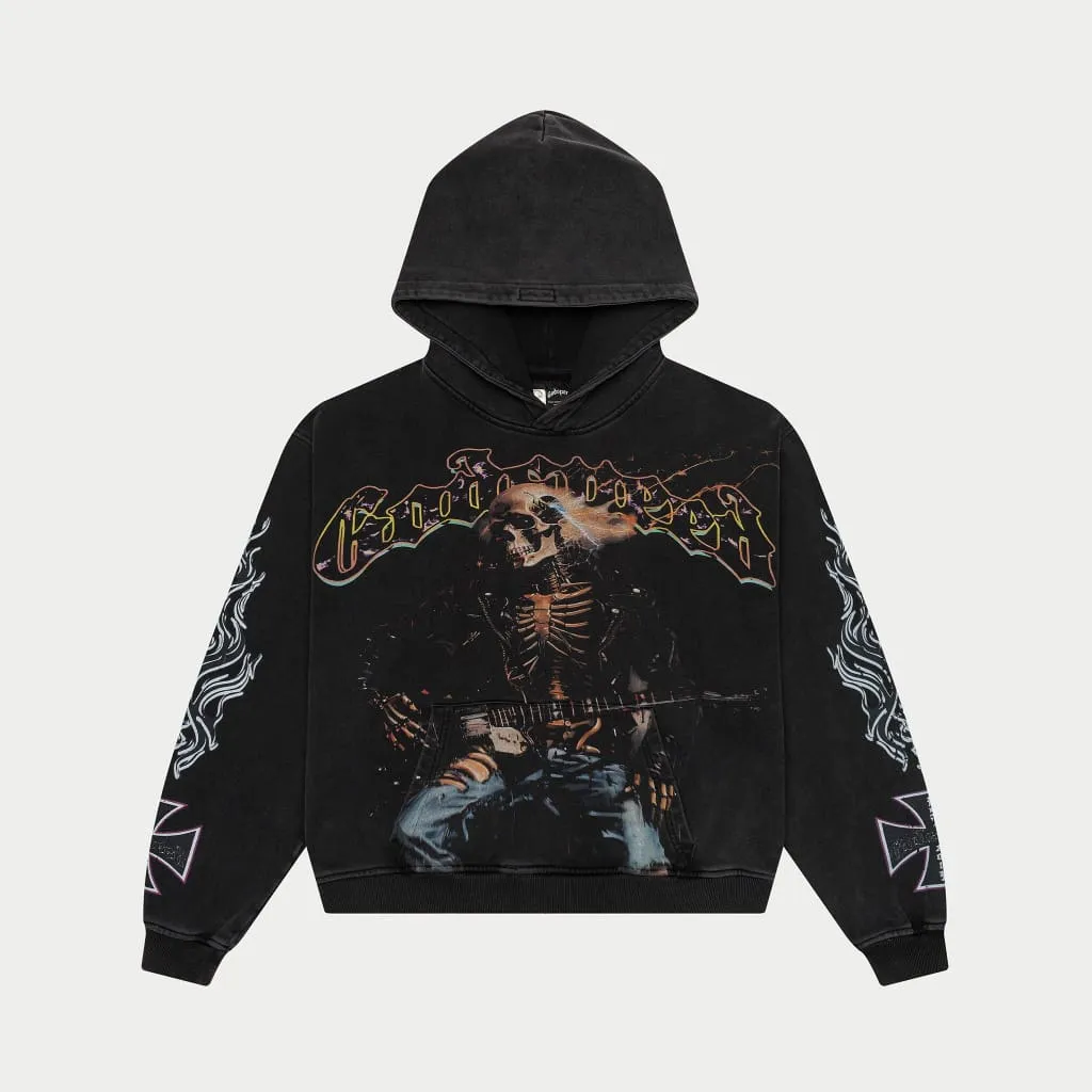 Rock Dreams Hoody (Black wash) - GRKDRMHDDBLKWSH