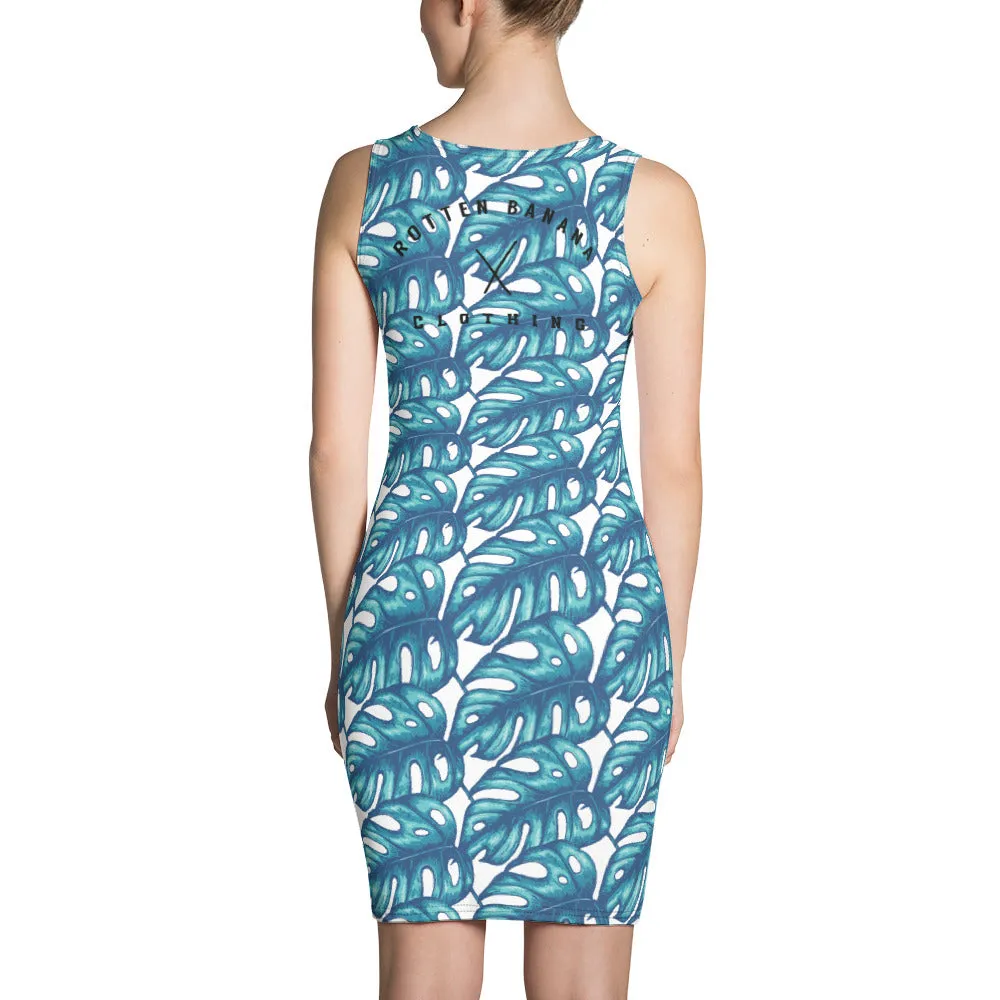 Rotten Banana Clothing Dress Aqua Blue