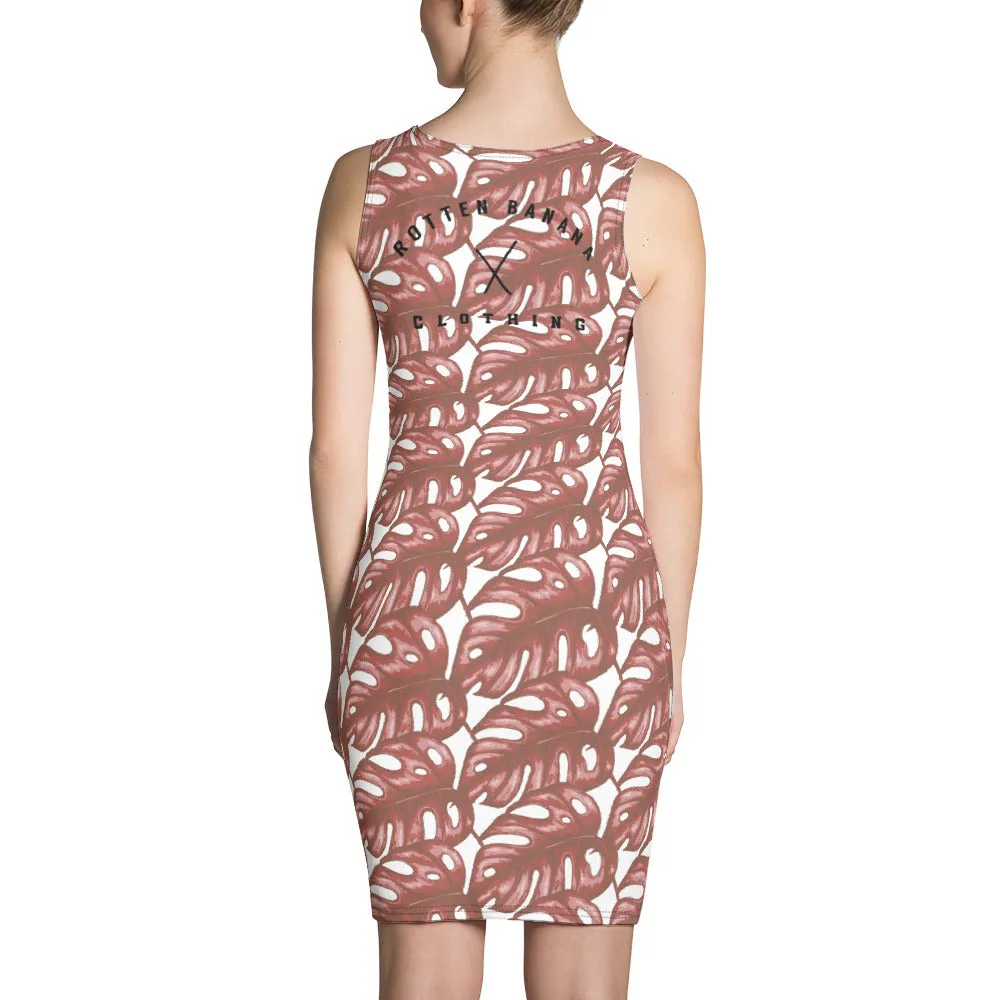 Rotten Banana Clothing Dress Coral