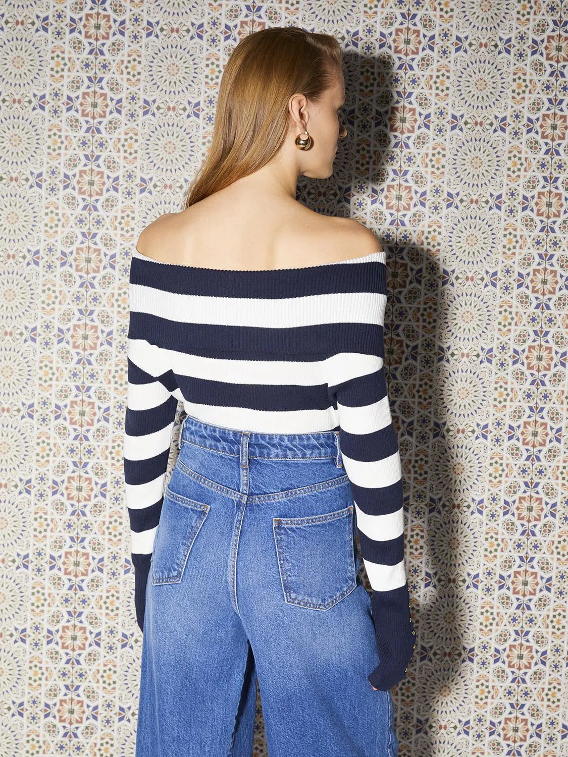 Striped knitwear