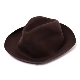 SUPERDUPER x MJ: SUPERDUPER x MJ:  Hut "HOBO Plain" aus Cashmere Blend Wool - Handarbeit