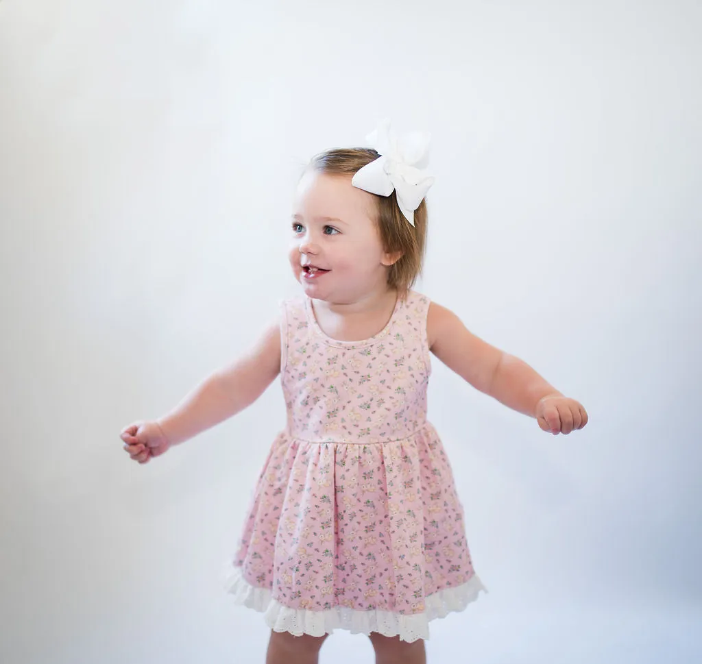 Swoon Baby Clothing Spring Bunny Bubble Eyelet Dress