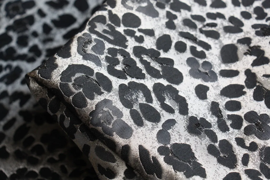 Taupe Roar Jacquard