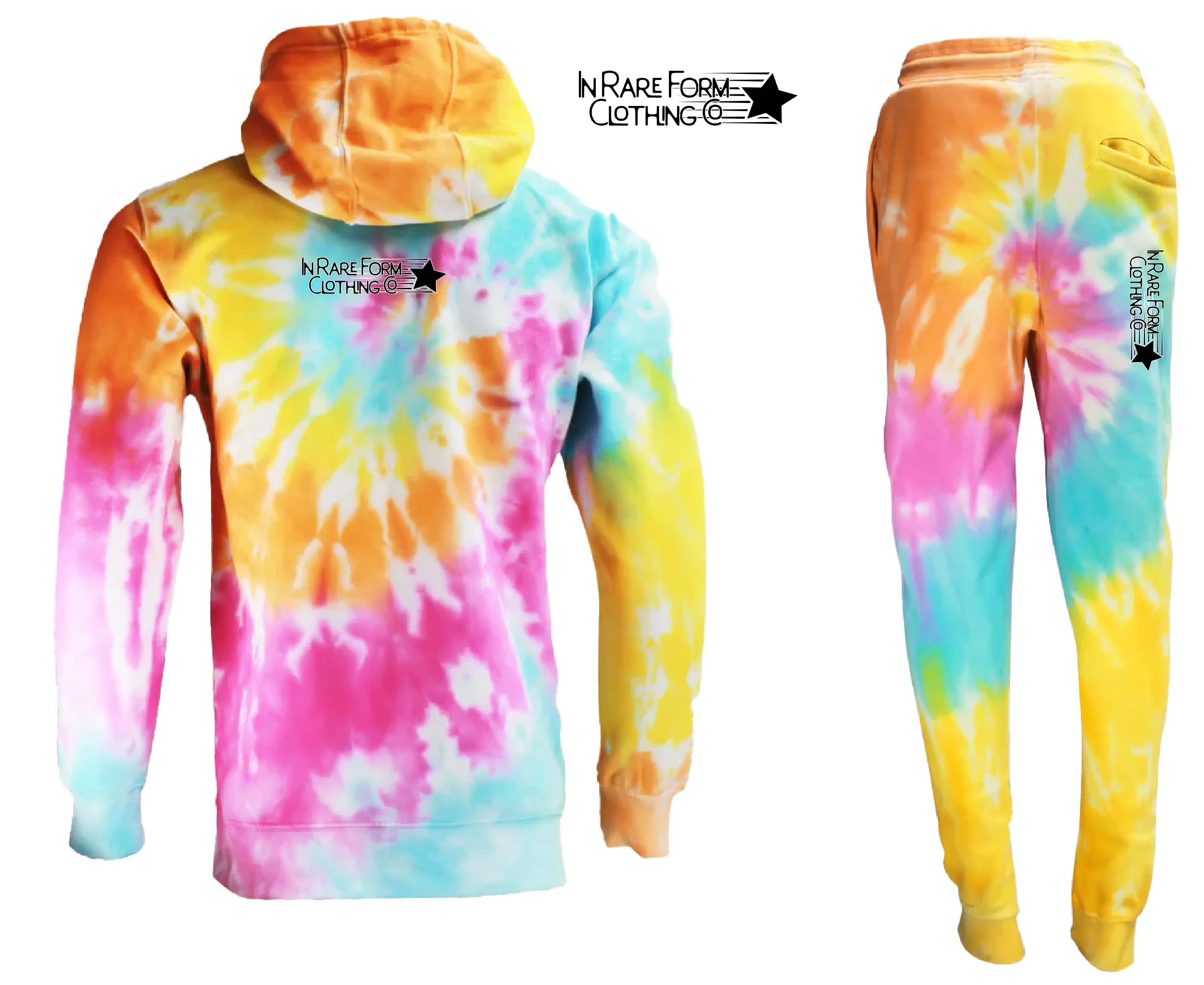 Tie Dye Hustle Edition Sweat Suit