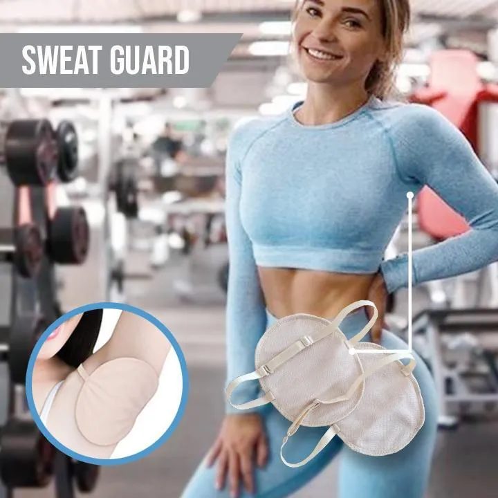 Underarm Absorbing Sweat Pad - Reusable Breathable Absorbent Sweat Pads Guards for Women and Men