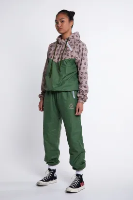 Womens - Hybrid Performance Sweat Suit - Green/Print