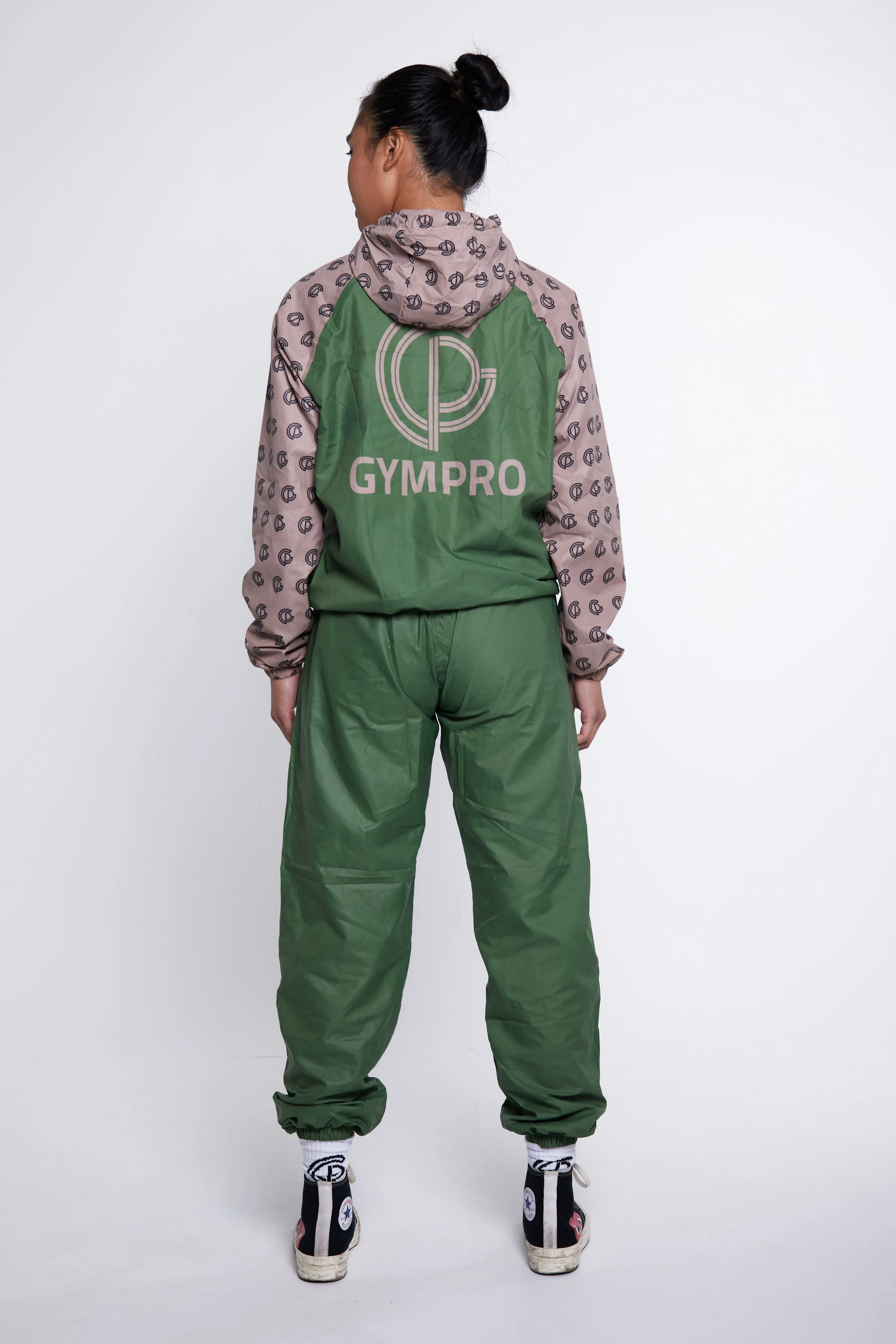 Womens - Hybrid Performance Sweat Suit - Green/Print