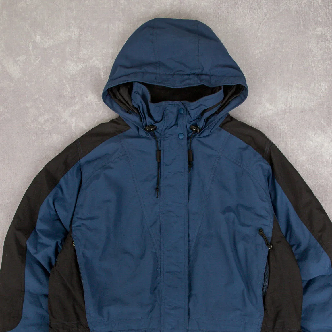 WOMEN'S VINTAGE 1990S L.L.BEAN HOODED FULL ZIP JACKET - LARGE