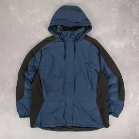 WOMEN'S VINTAGE 1990S L.L.BEAN HOODED FULL ZIP JACKET - LARGE