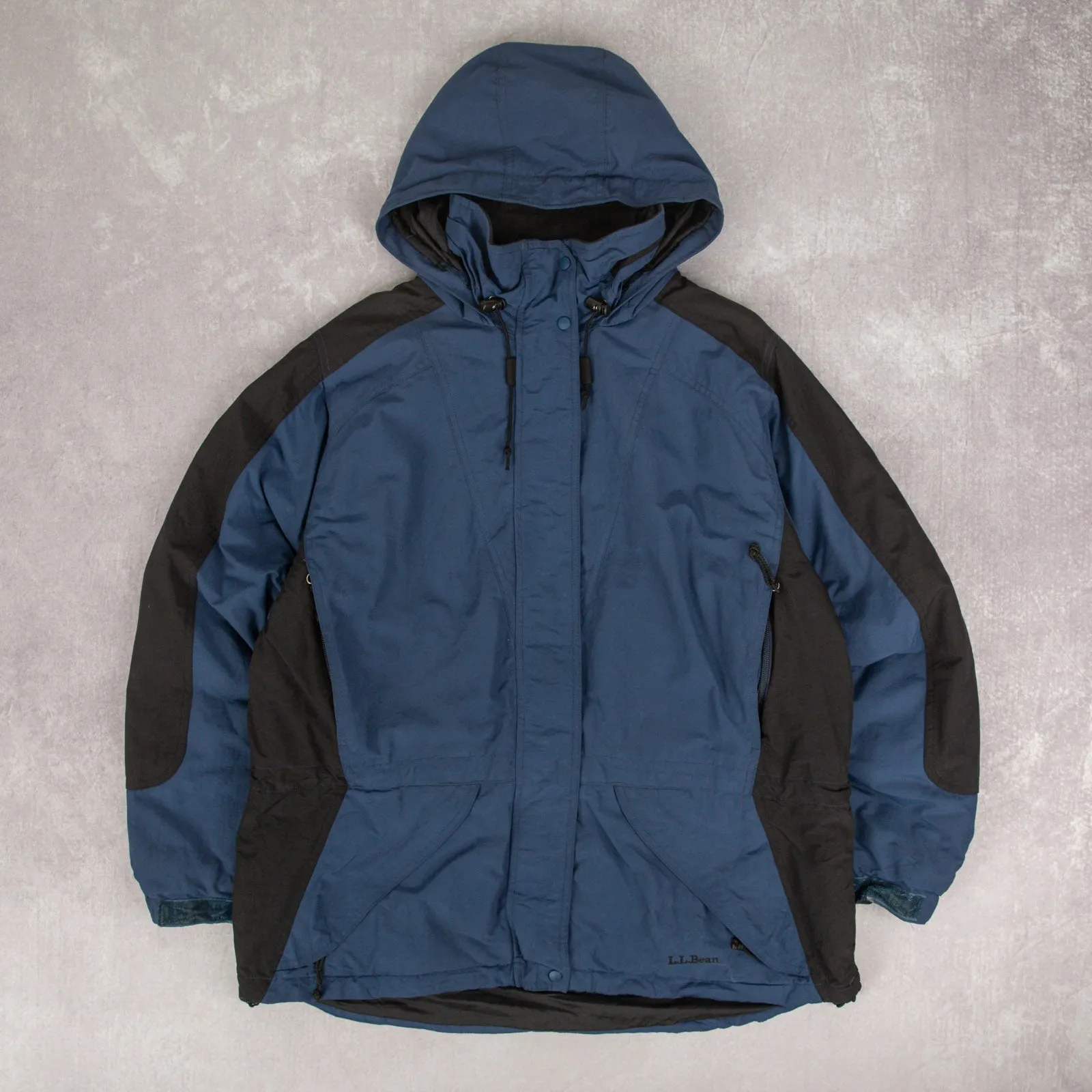 WOMEN'S VINTAGE 1990S L.L.BEAN HOODED FULL ZIP JACKET - LARGE